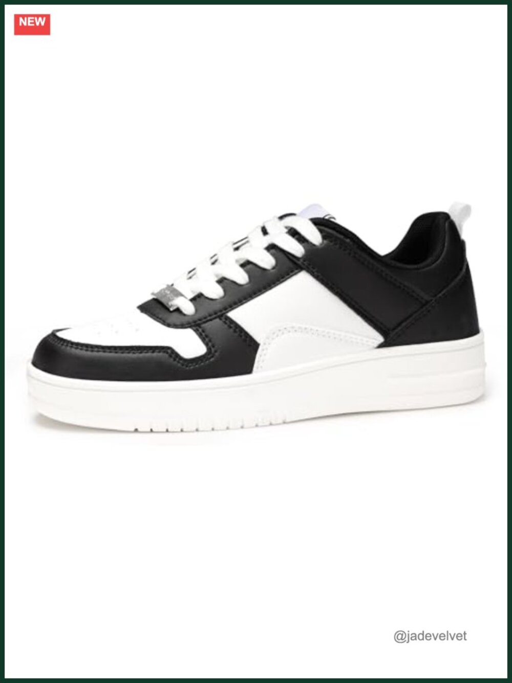 Women's Rhinestone Sneakers Memory Foam Faux Leather Walking Shoes